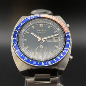Seiko 6139-6005 "Blue Pogue" Vintage Automatic Chronograph