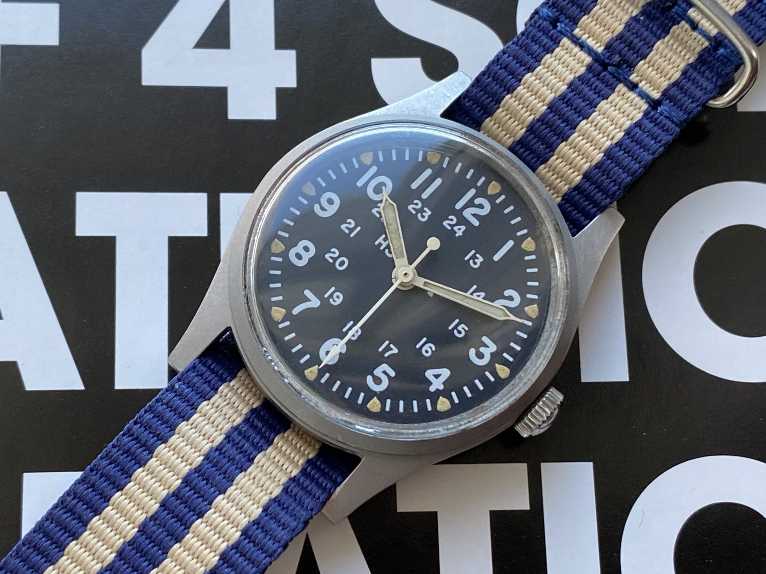 Hamilton MIL-W-76374B 1983 Military Issue Field Watch