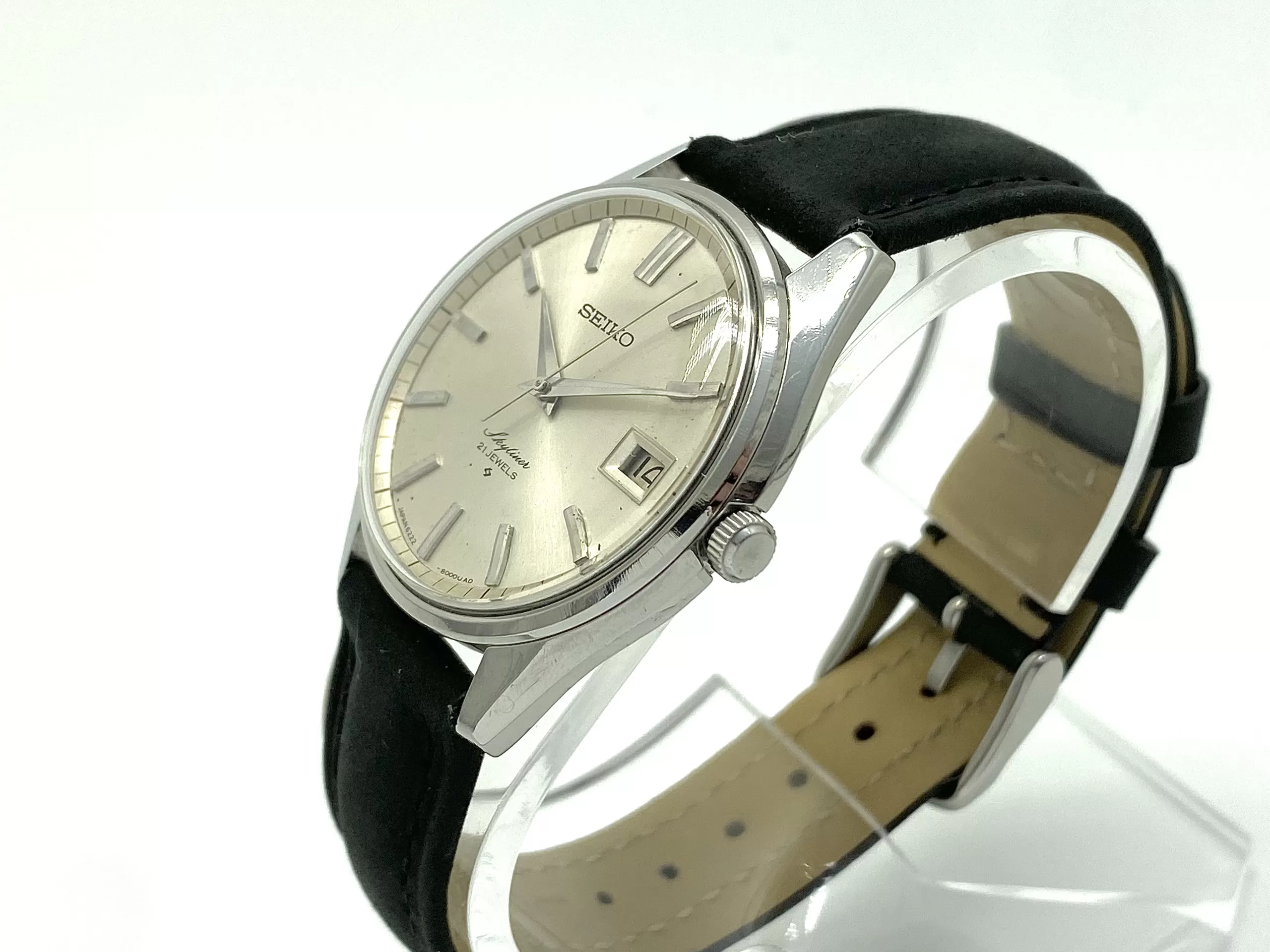 Seiko Skyliner 6222-8000 21 Jewel Vintage 38mm Oversized