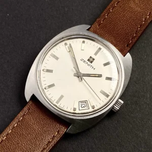 Zenith Surf with Date 2572C Vintage 1970s Men's Watch