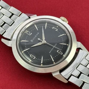 Bulova 1959 Sea King Fancy Lug Manual Wind Vintage Watch