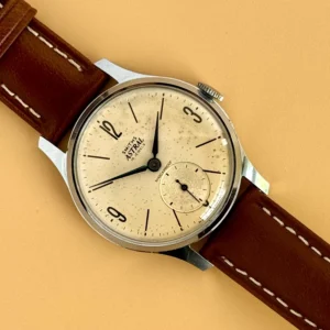 Smiths Astral Vintage Cheltenham England Made 1950s Manual Wind 15 Jewel Watch