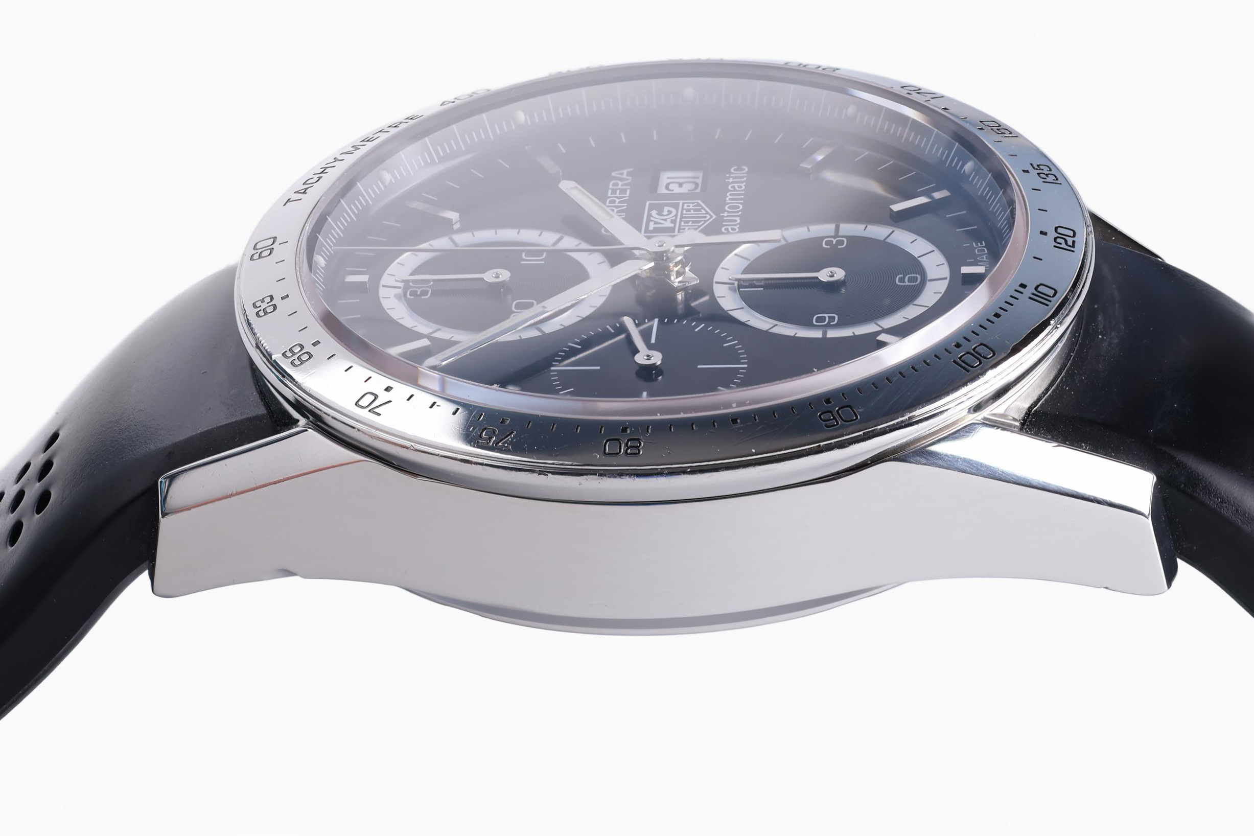 Tag Heuer Carrera Automatic Chronograph CV2016-2 Men's Watch - Image 3