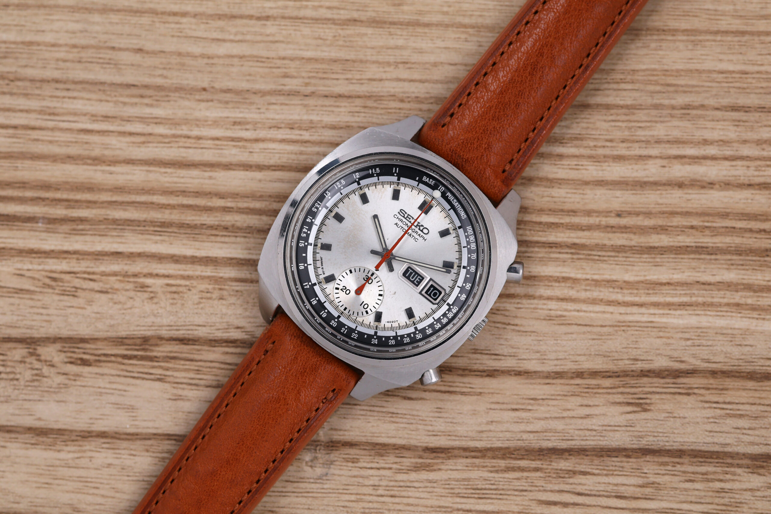 SEIKO 自動巻 6139 6022 パルセーション メディカル クロノグラフ FC7590C3-7AAE-403D-B2B3-