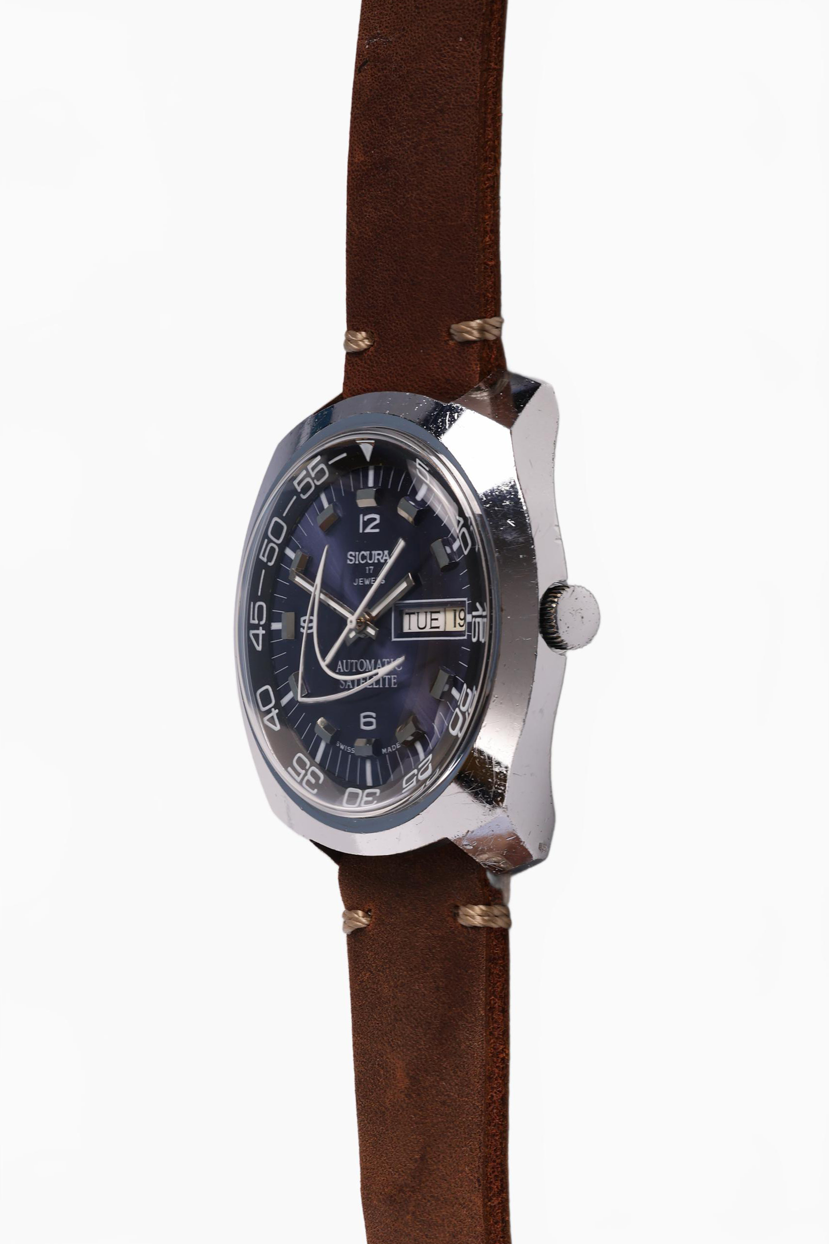 SICURA サテライトオートマチック Sicura Satellite Day/Date Automatic Watch - Summit Watch Company